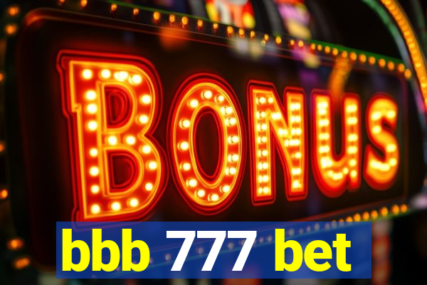 bbb 777 bet